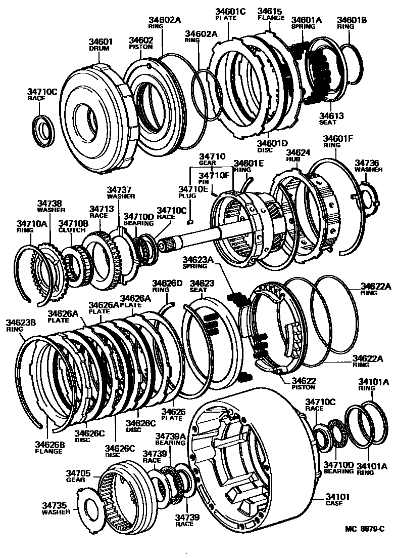 3506 — OVERDRIVE GEAR (ATM)