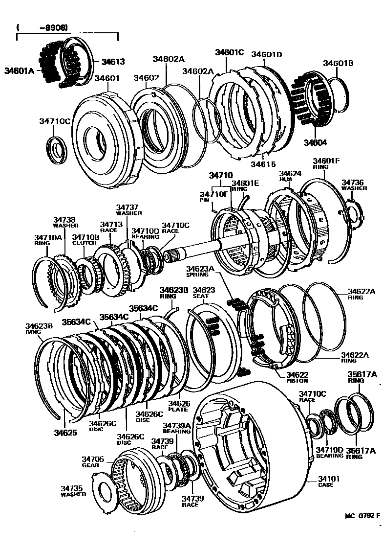 3506 — OVERDRIVE GEAR (ATM)