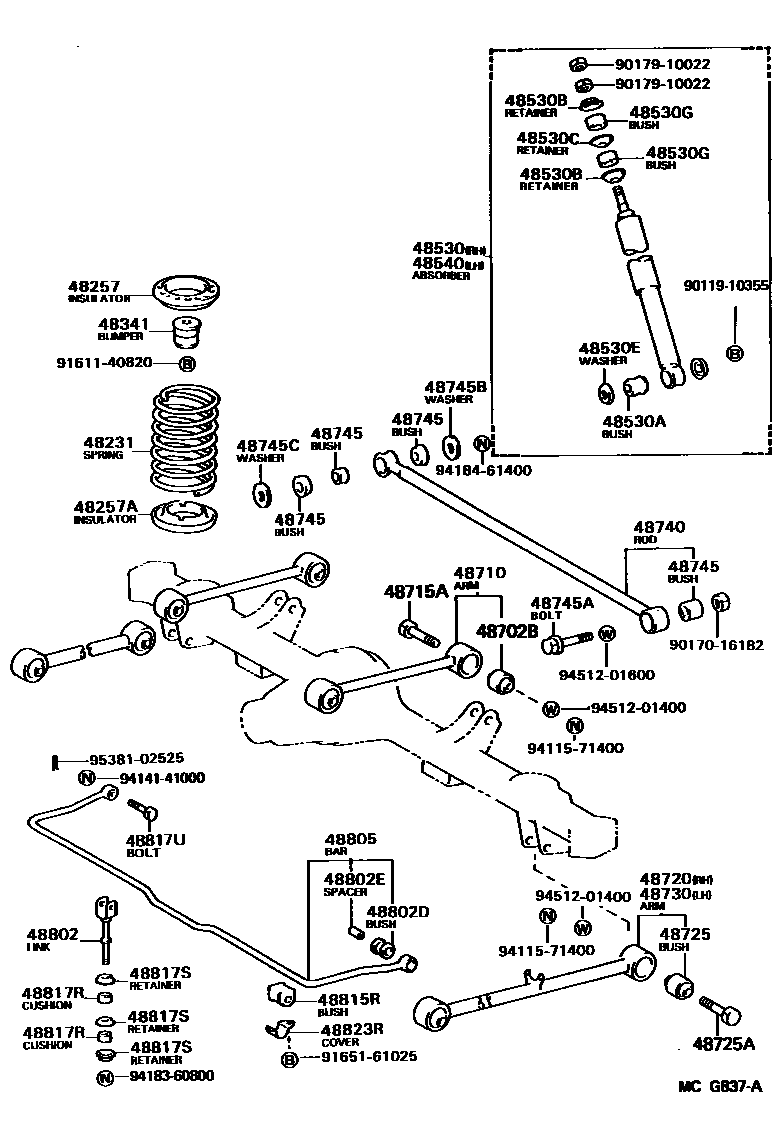 4804 — REAR SPRING & SHOCK ABSORBER