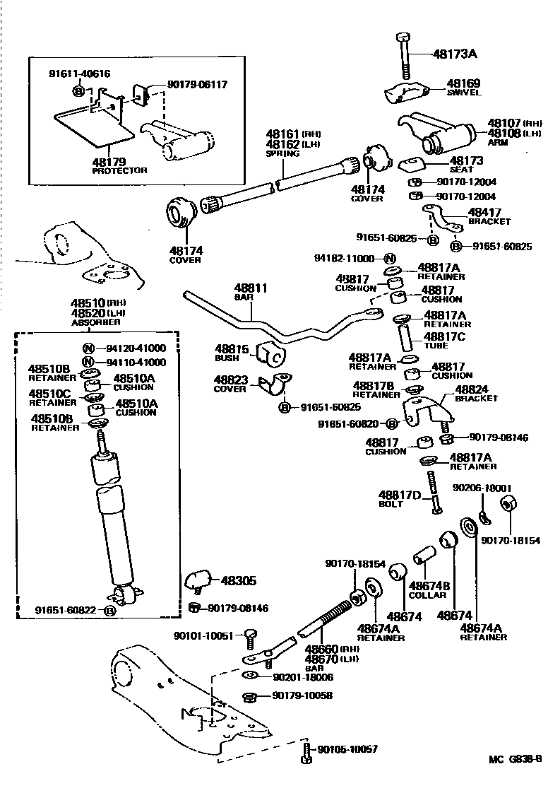 4803 — FRONT SPRING & SHOCK ABSORBER