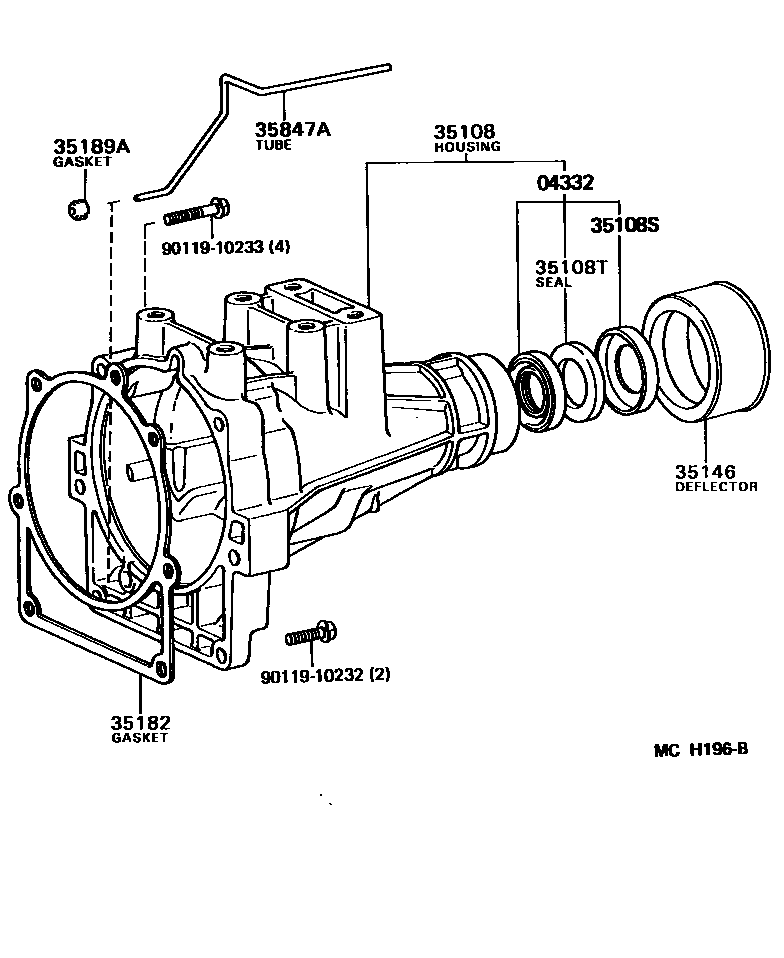 3504 — EXTENSION HOUSING (ATM)