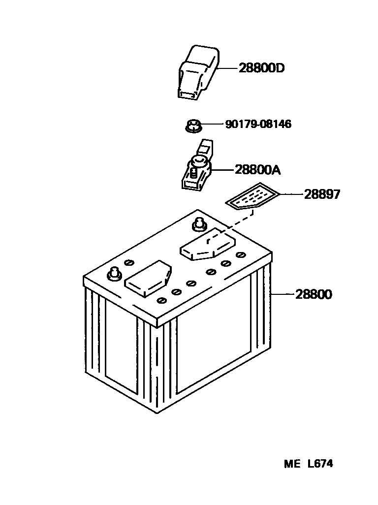 8201 — BATTERY & BATTERY CABLE