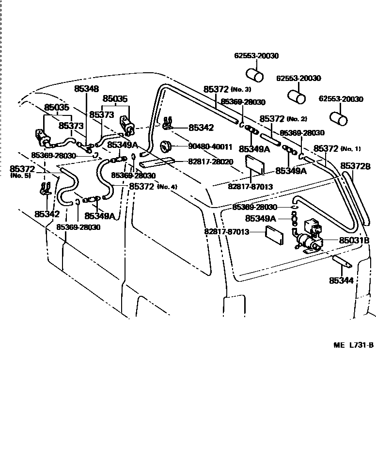 8503 — WINDSHIELD WASHER