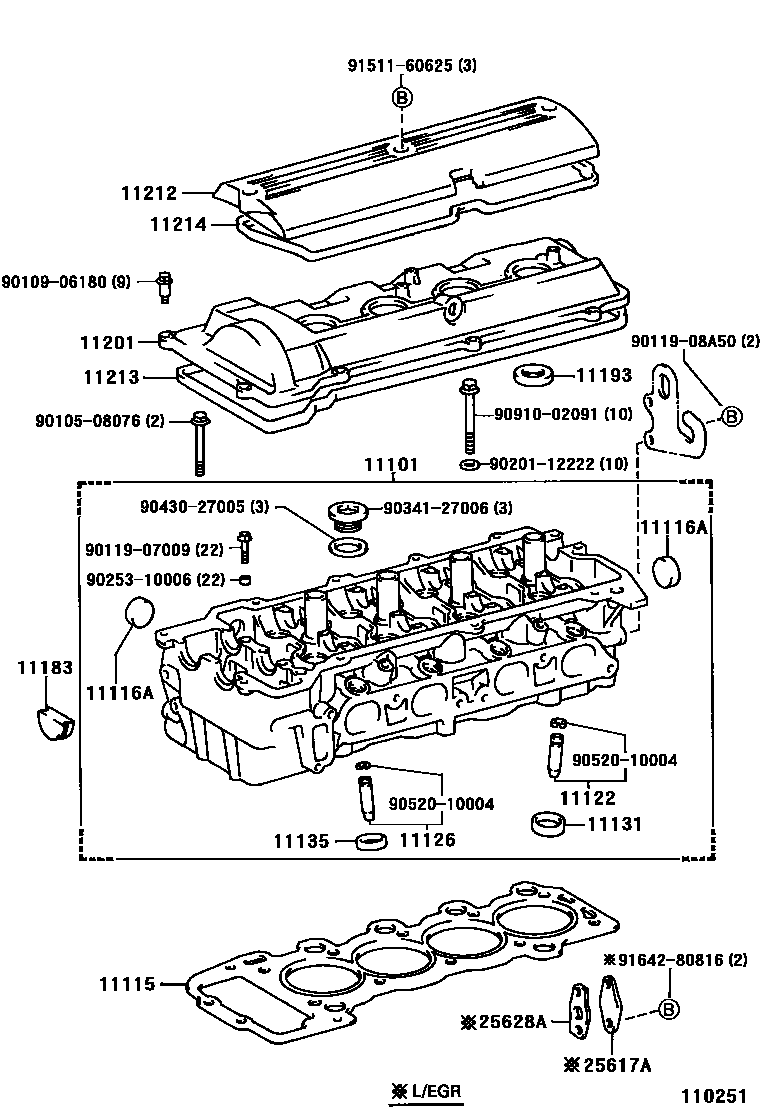 1104 — CYLINDER HEAD