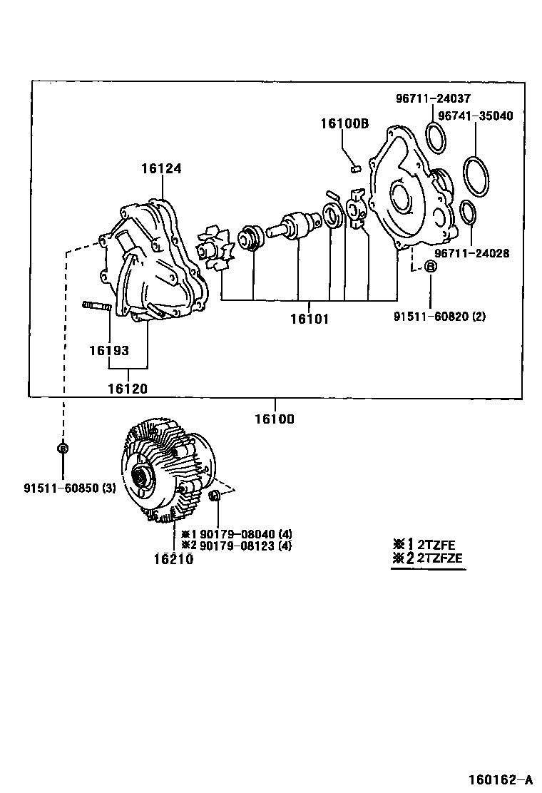 1601 — WATER PUMP