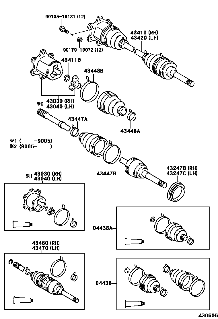 4302 — FRONT DRIVE SHAFT