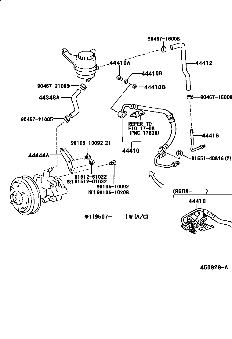 4503 — POWER STEERING TUBE