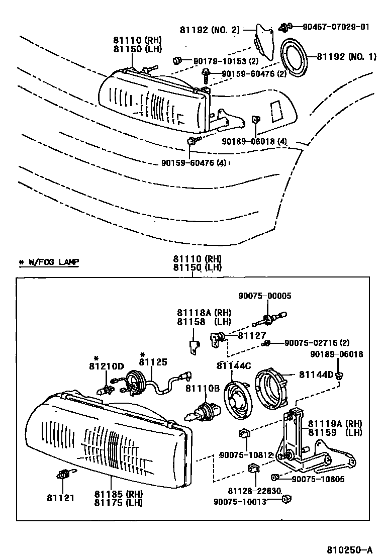 8101 — HEADLAMP