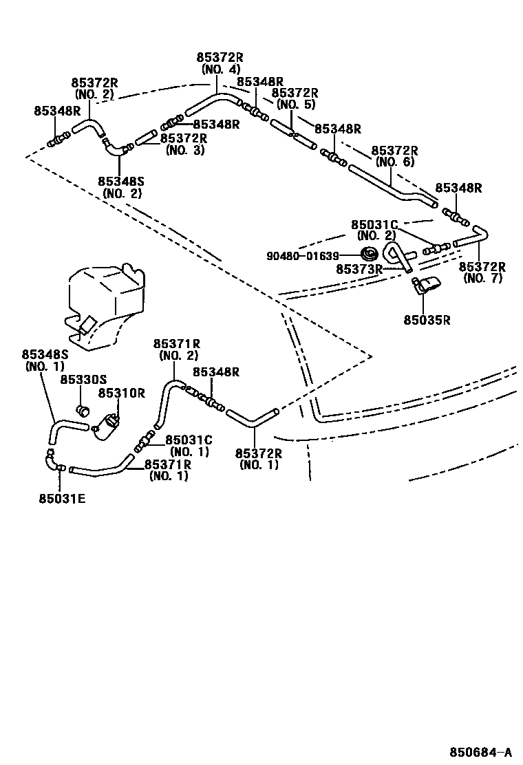8504 — REAR WASHER