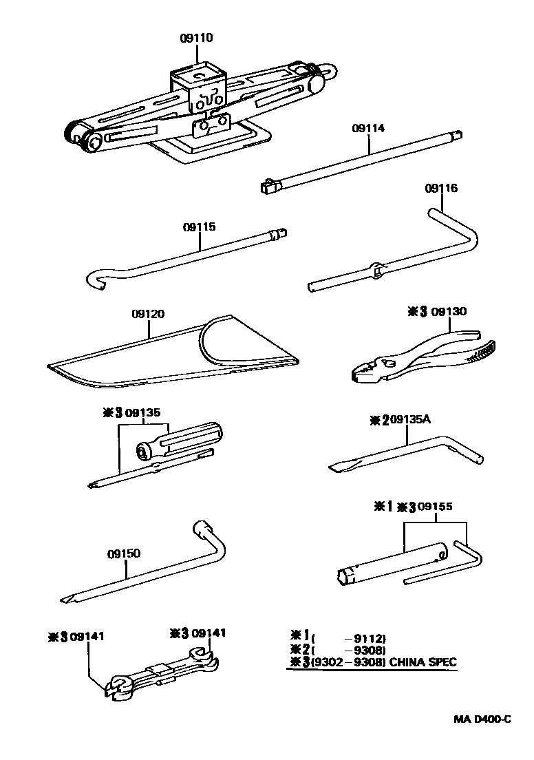 0901 — STANDARD TOOL