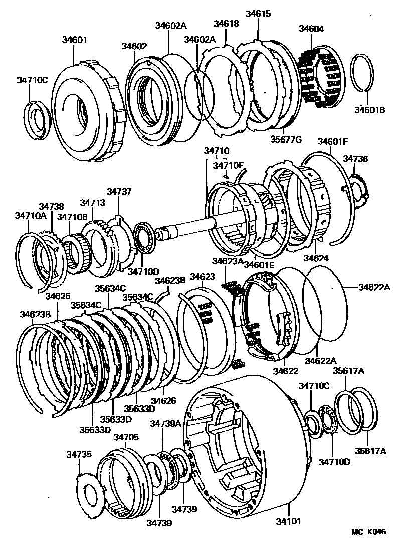 3506 — OVERDRIVE GEAR (ATM)