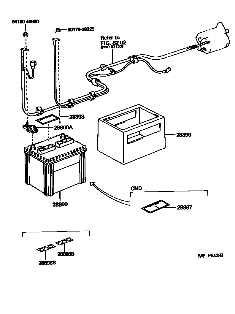 8201 — BATTERY & BATTERY CABLE