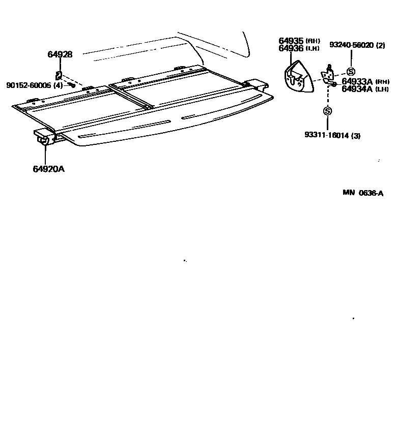 6454 — PACKAGE TRAY PANEL