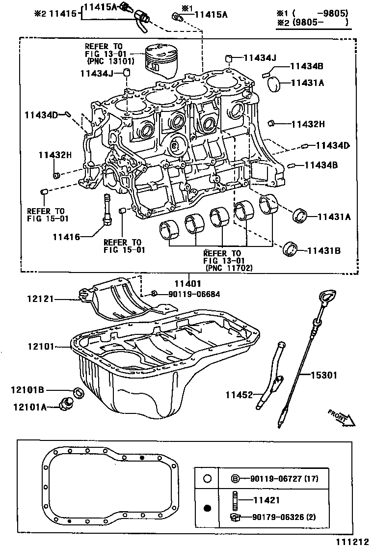 1105 — CYLINDER BLOCK