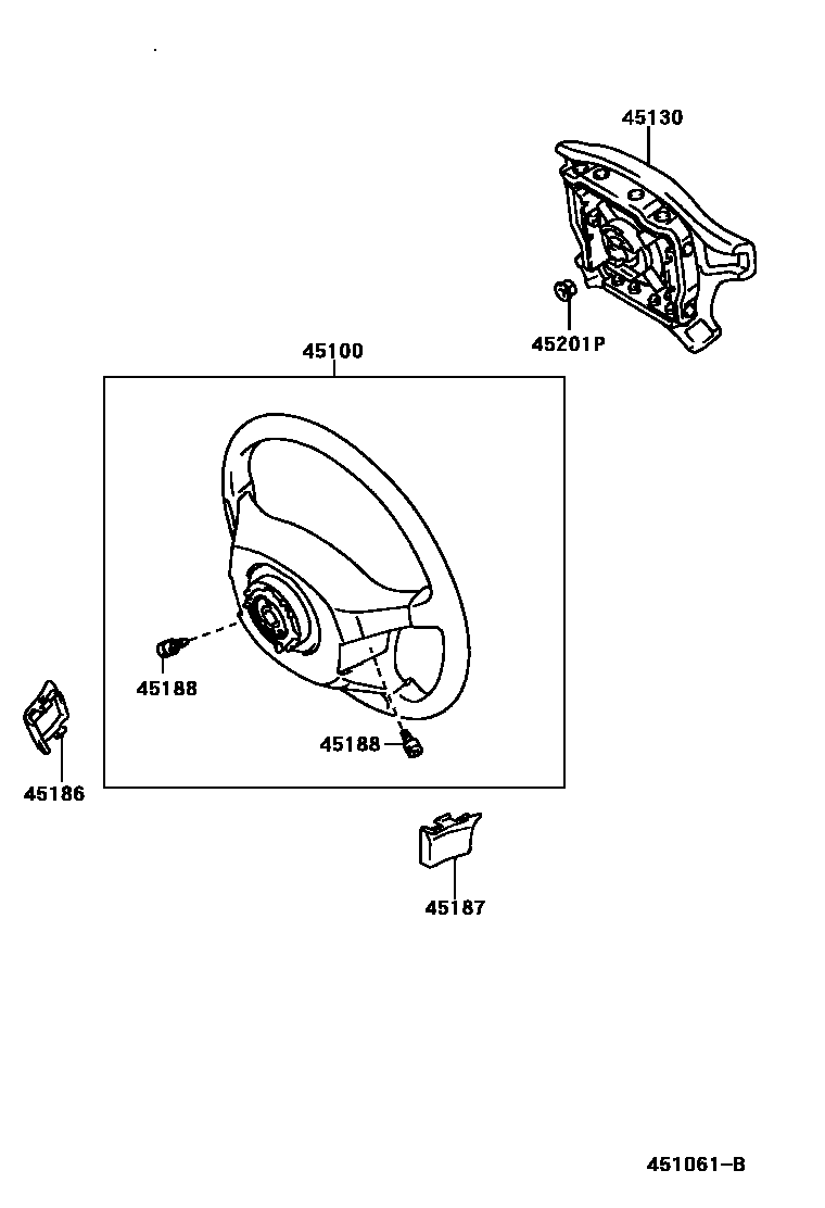 4504 — STEERING WHEEL