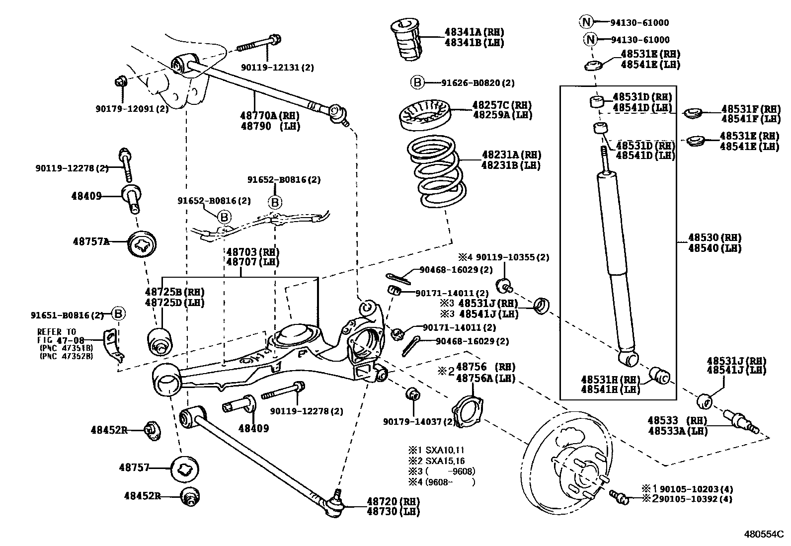4804 — REAR SPRING & SHOCK ABSORBER