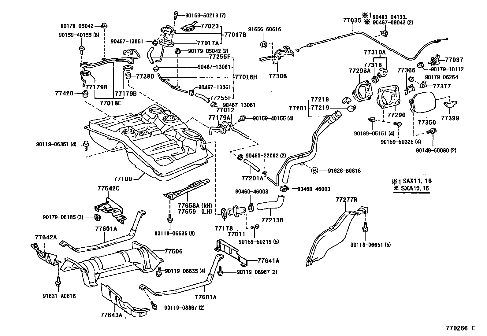 7751 — FUEL TANK & TUBE