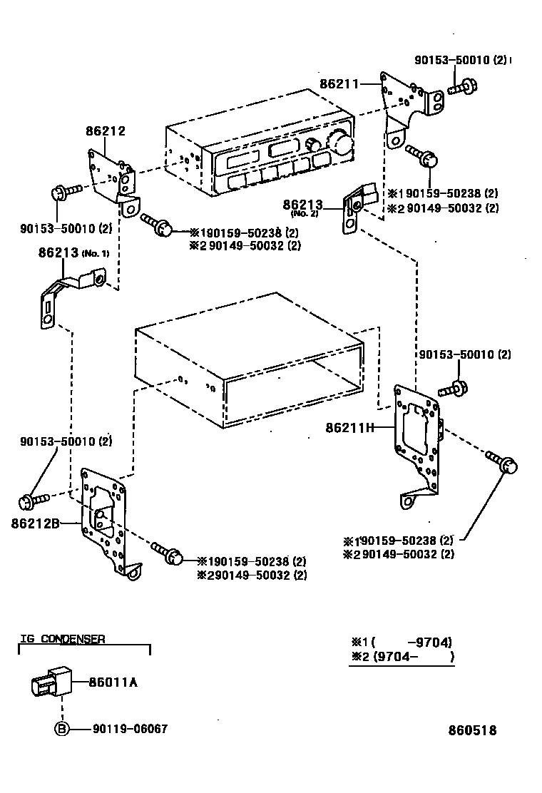 8601 — RADIO RECEIVER & AMPLIFIER & CONDENSER