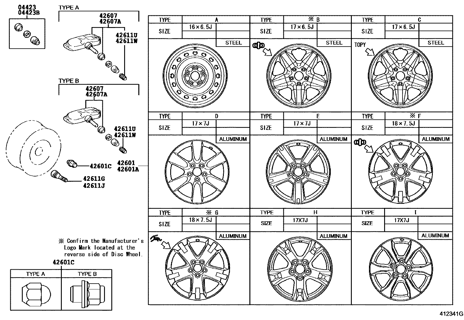 4103 — DISC WHEEL & WHEEL CAP