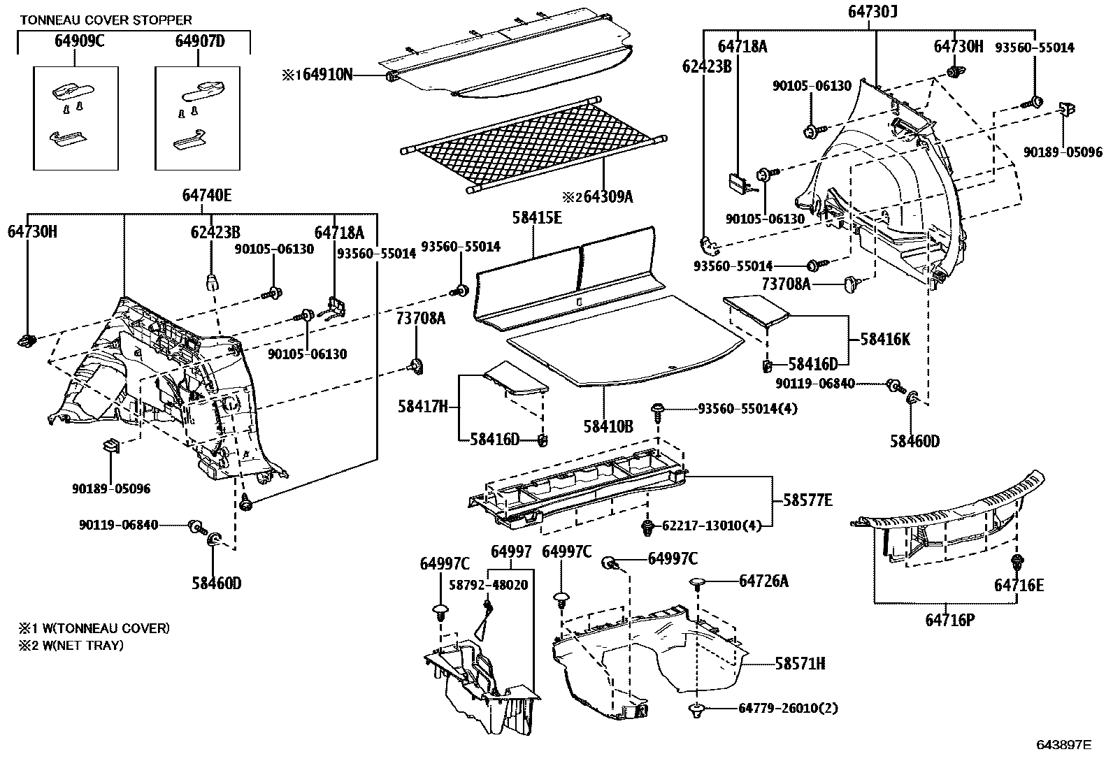 6455 — DECK BOARD & DECK TRIM COVER