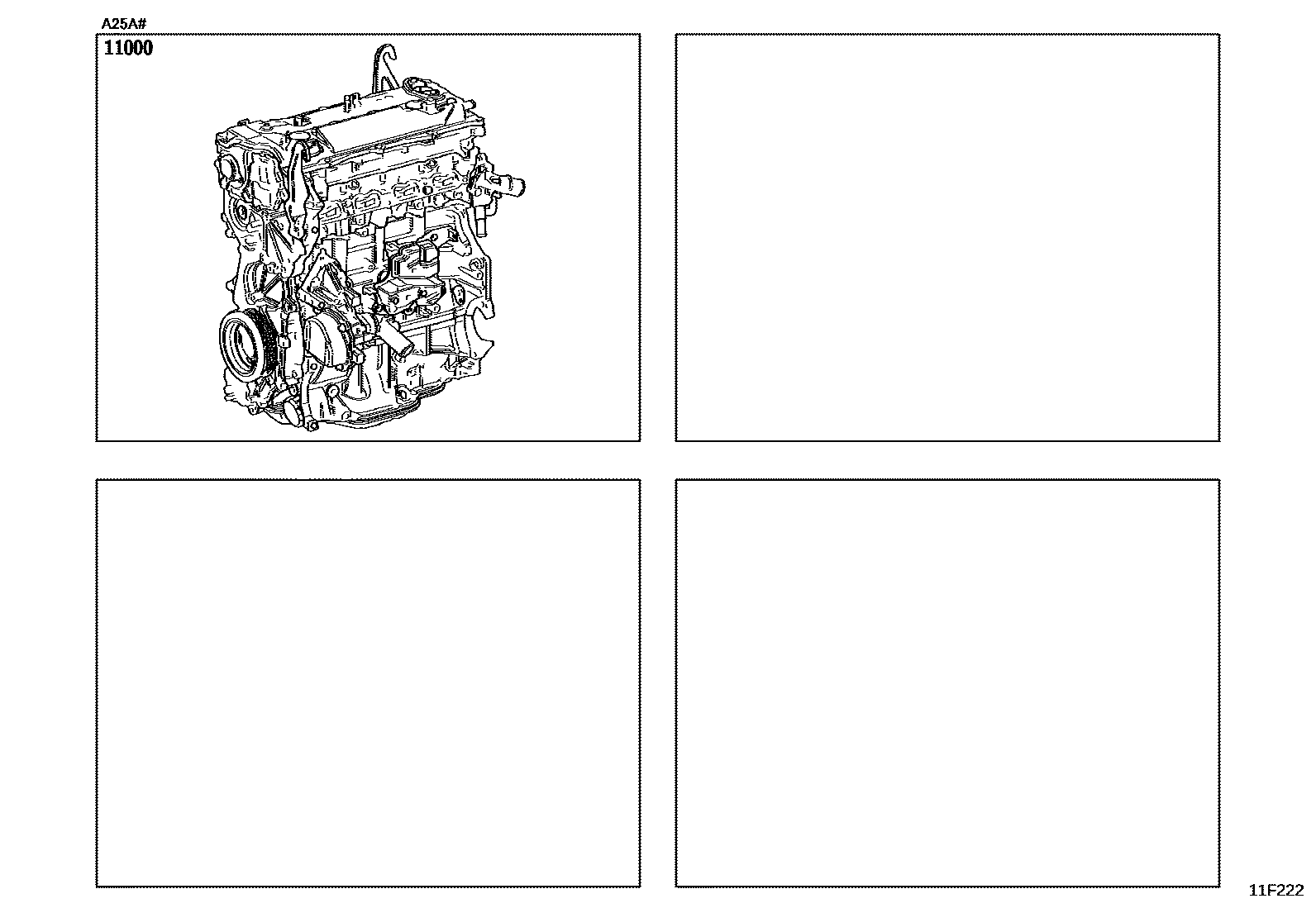 1101 — PARTIAL ENGINE ASSEMBLY
