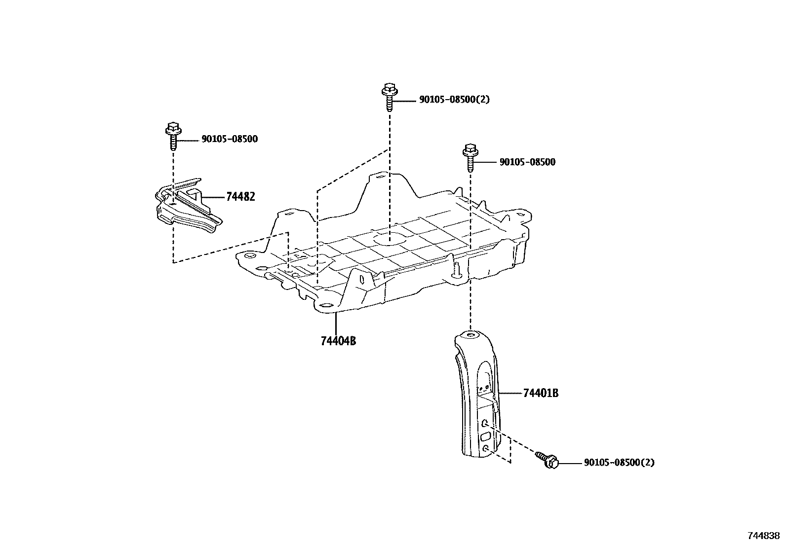 7454 — BATTERY CARRIER