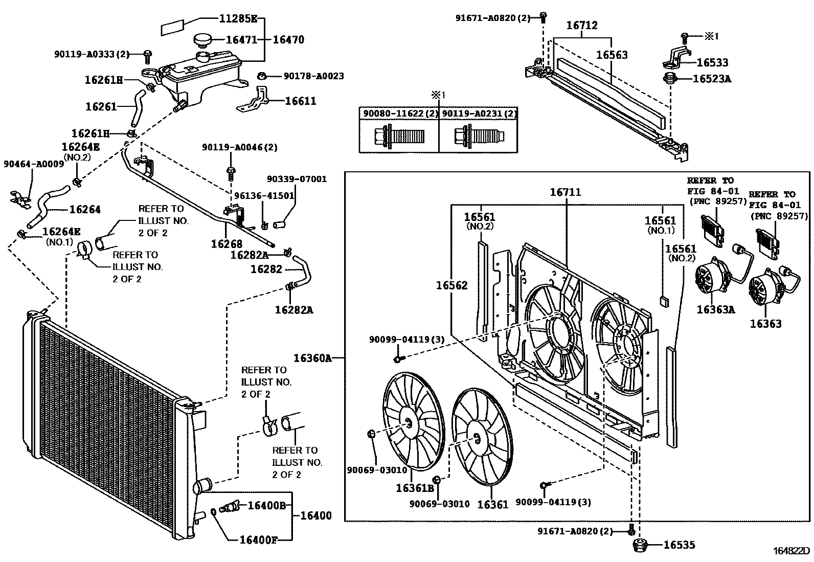 1603 — RADIATOR & WATER OUTLET
