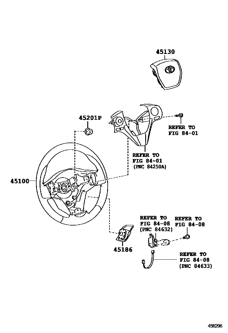 4504 — STEERING WHEEL