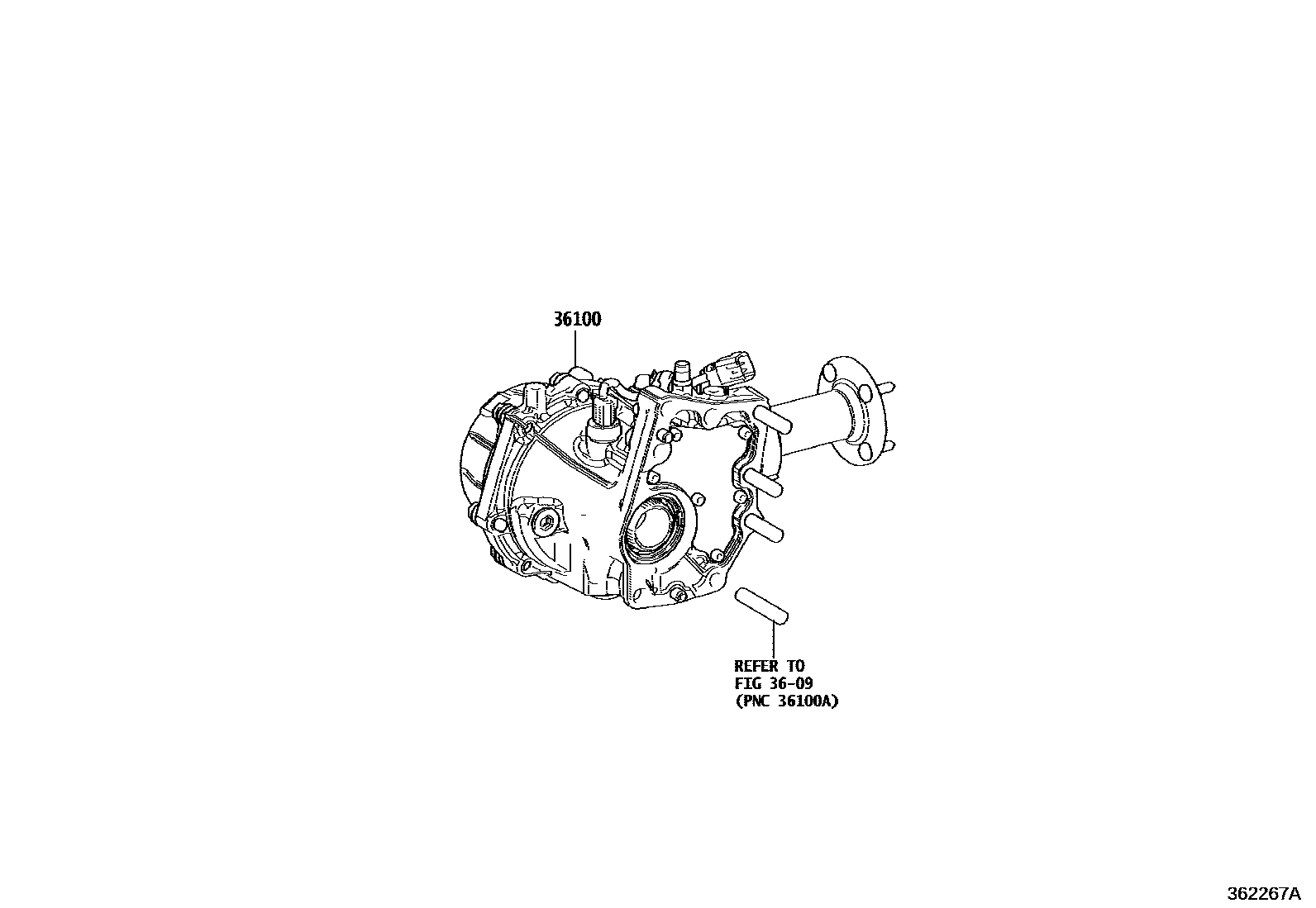 3608 — TRANSFER ASSEMBLY & GASKET KIT