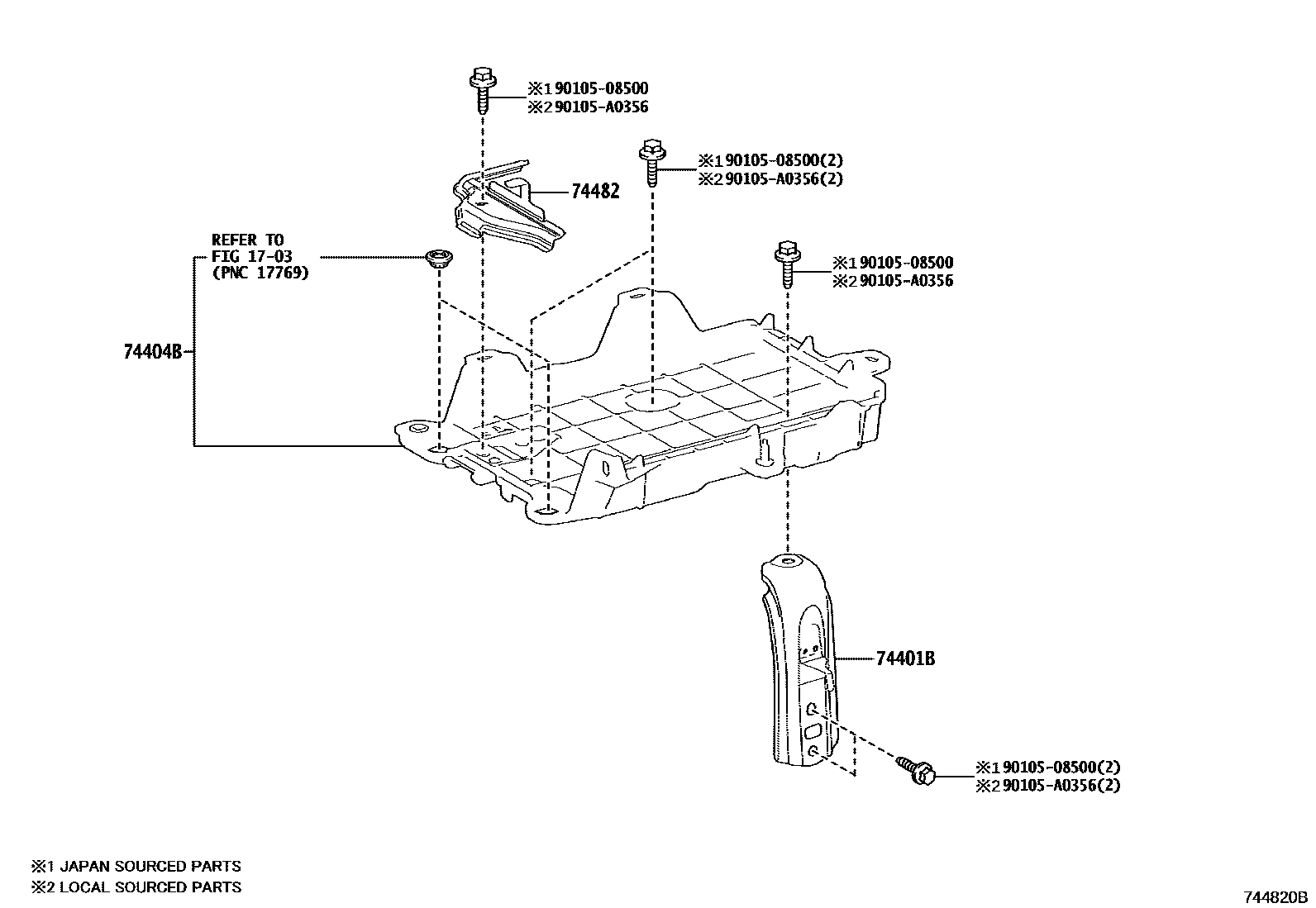 7454 — BATTERY CARRIER