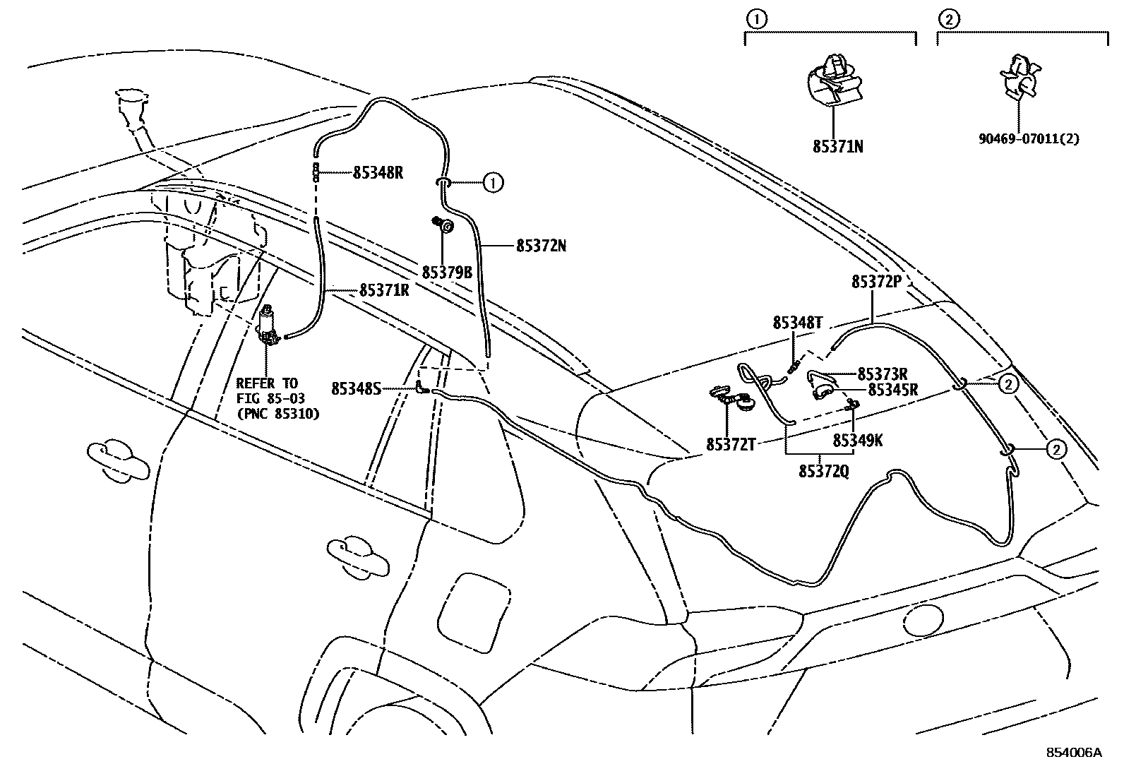 8504 — REAR WASHER