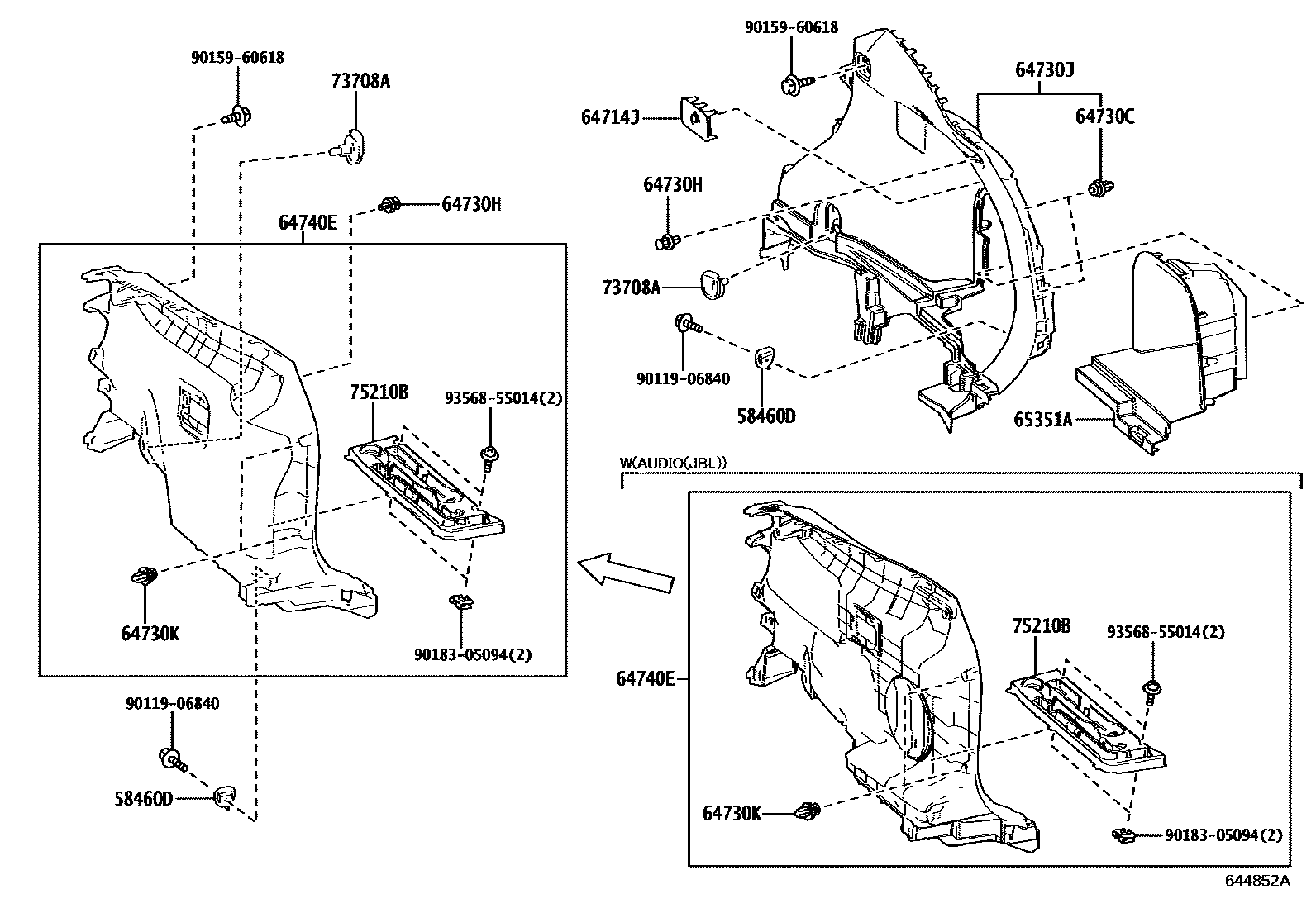 6455 — DECK BOARD & DECK TRIM COVER