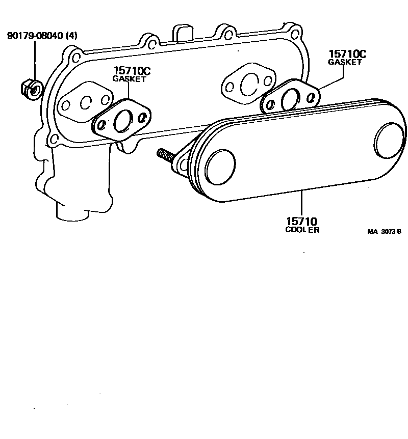 1503 — ENGINE OIL COOLER