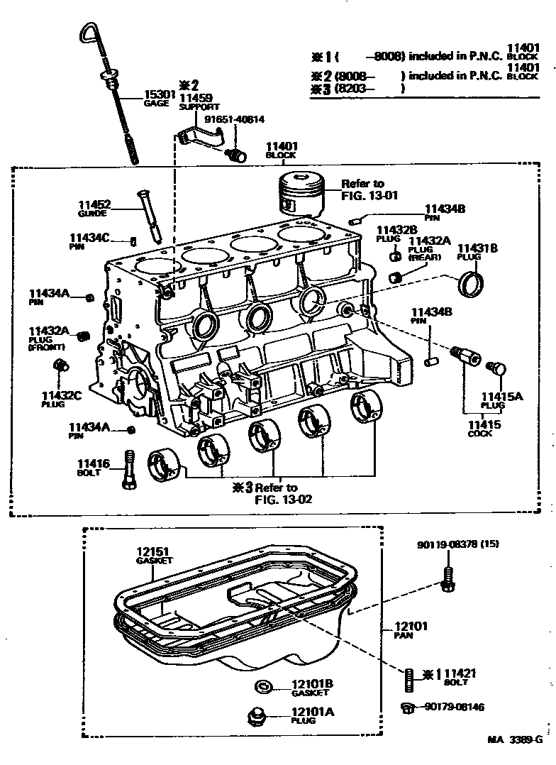 1105 — CYLINDER BLOCK