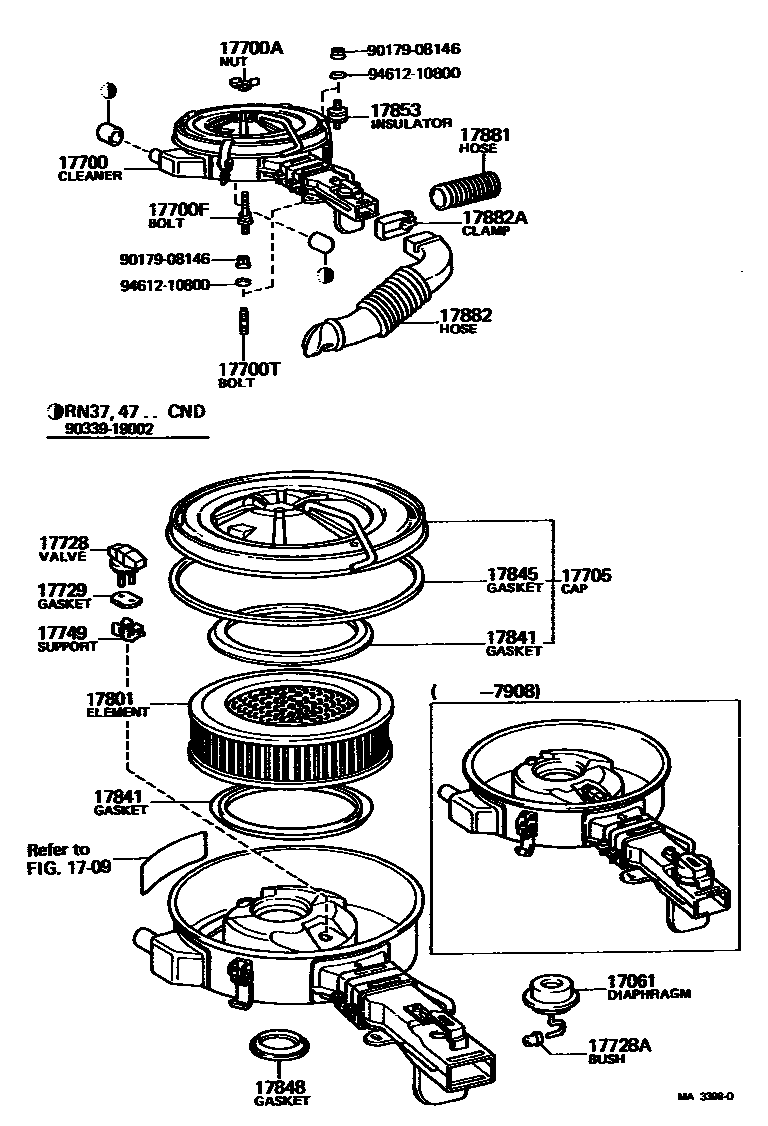 1703 — AIR CLEANER