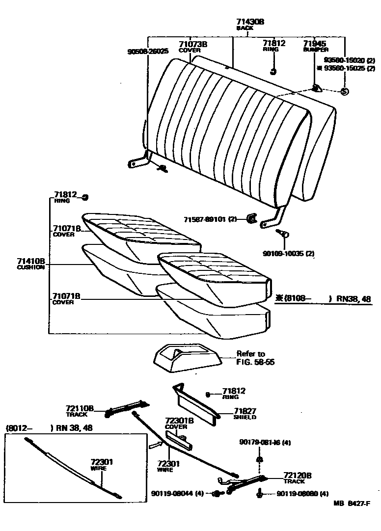 7151 — SEAT & SEAT TRACK