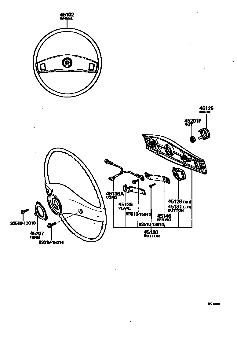 4504 — STEERING WHEEL