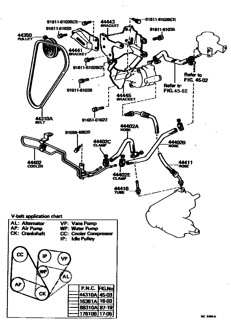 4503 — POWER STEERING TUBE