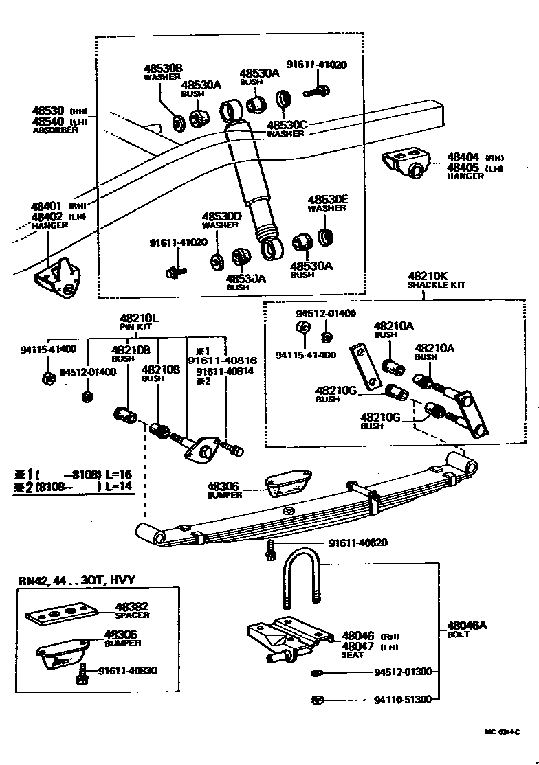 4804 — REAR SPRING & SHOCK ABSORBER