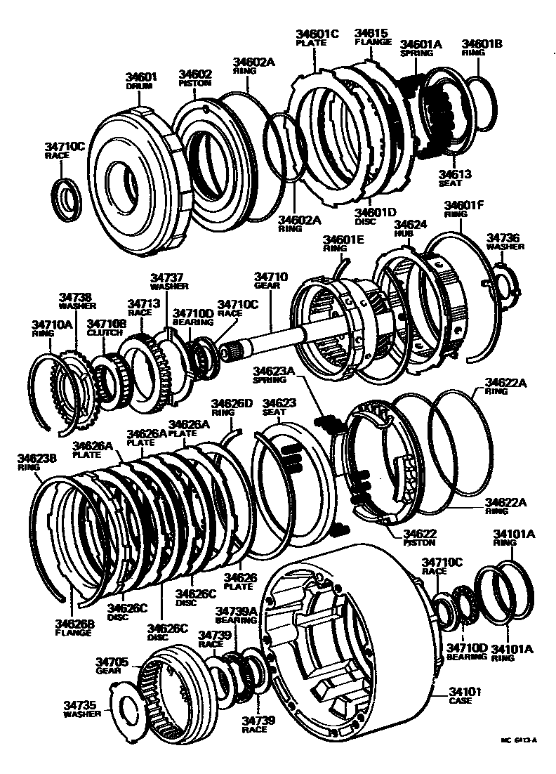 3506 — OVERDRIVE GEAR (ATM)