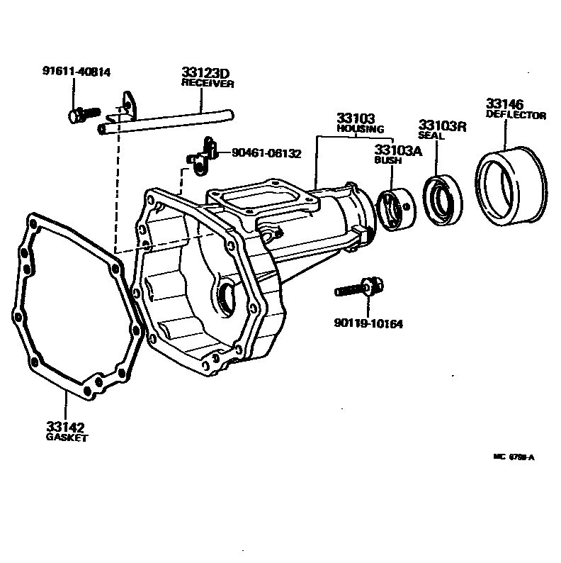 3303 — EXTENSION HOUSING (MTM)