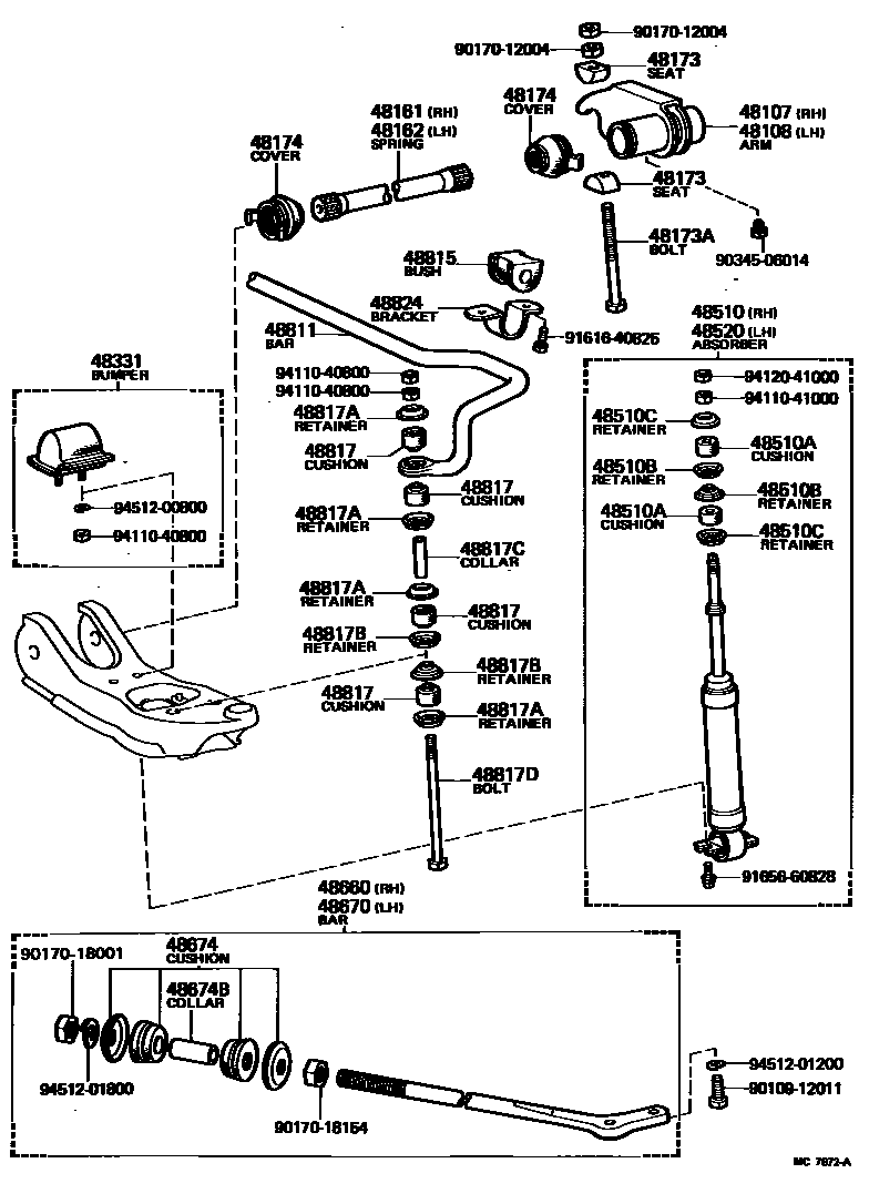 4803 — FRONT SPRING & SHOCK ABSORBER