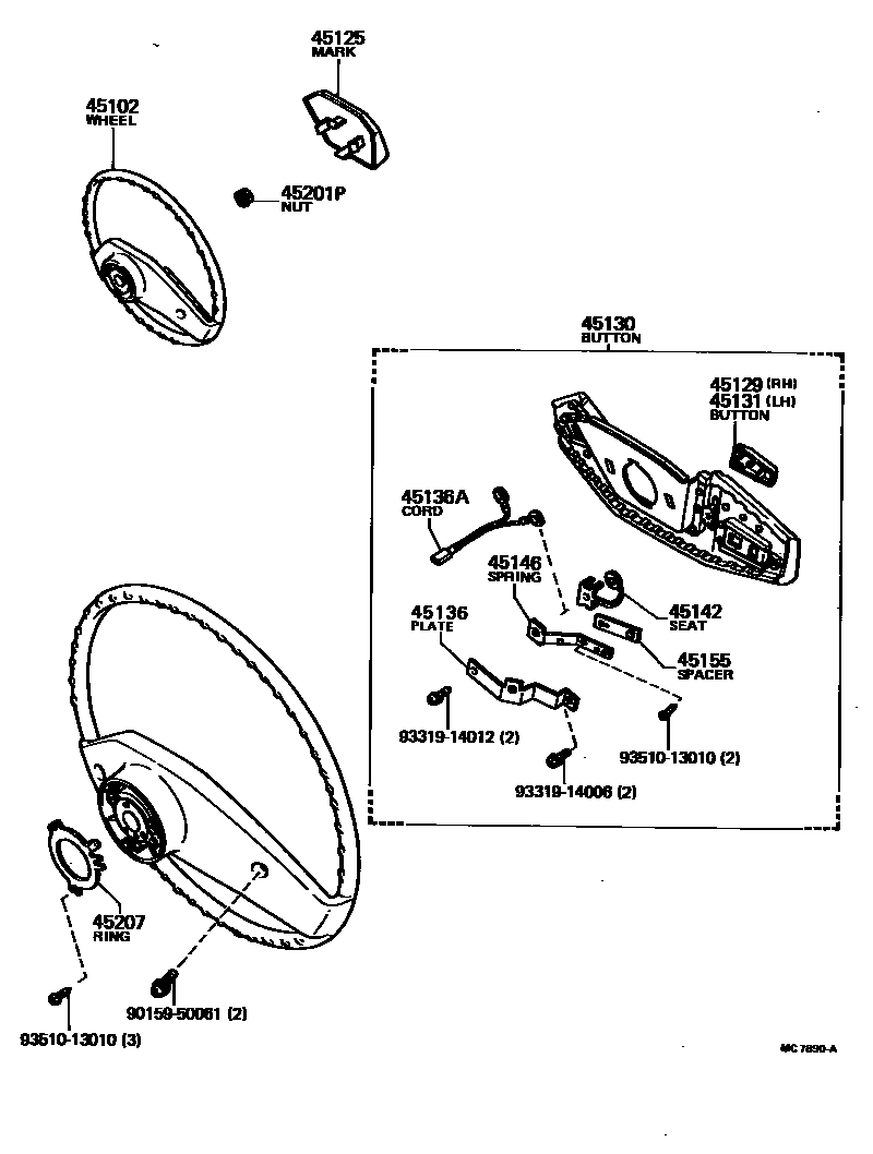 4504 — STEERING WHEEL