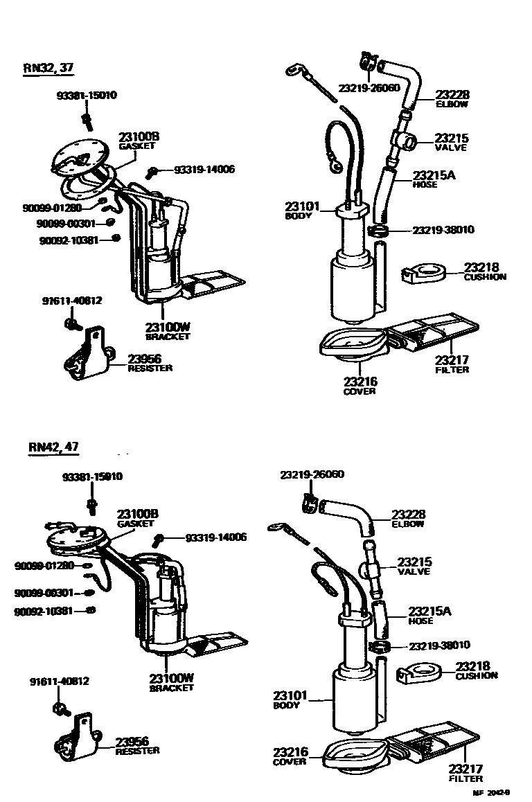 2301 — FUEL PUMP & PIPE