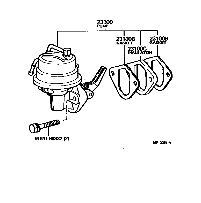 2301 — FUEL PUMP & PIPE