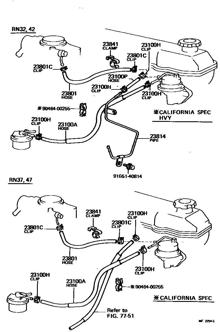 2101 — FUEL PIPE & CLAMP