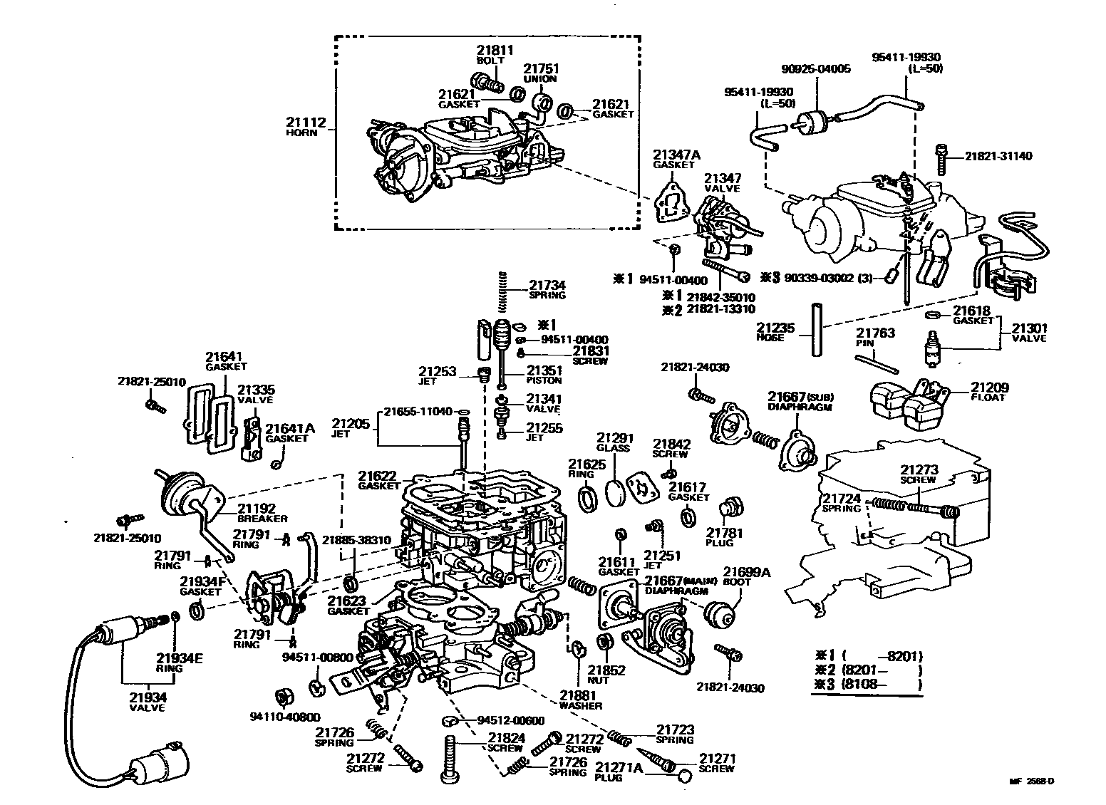 2103 — CARBURETOR