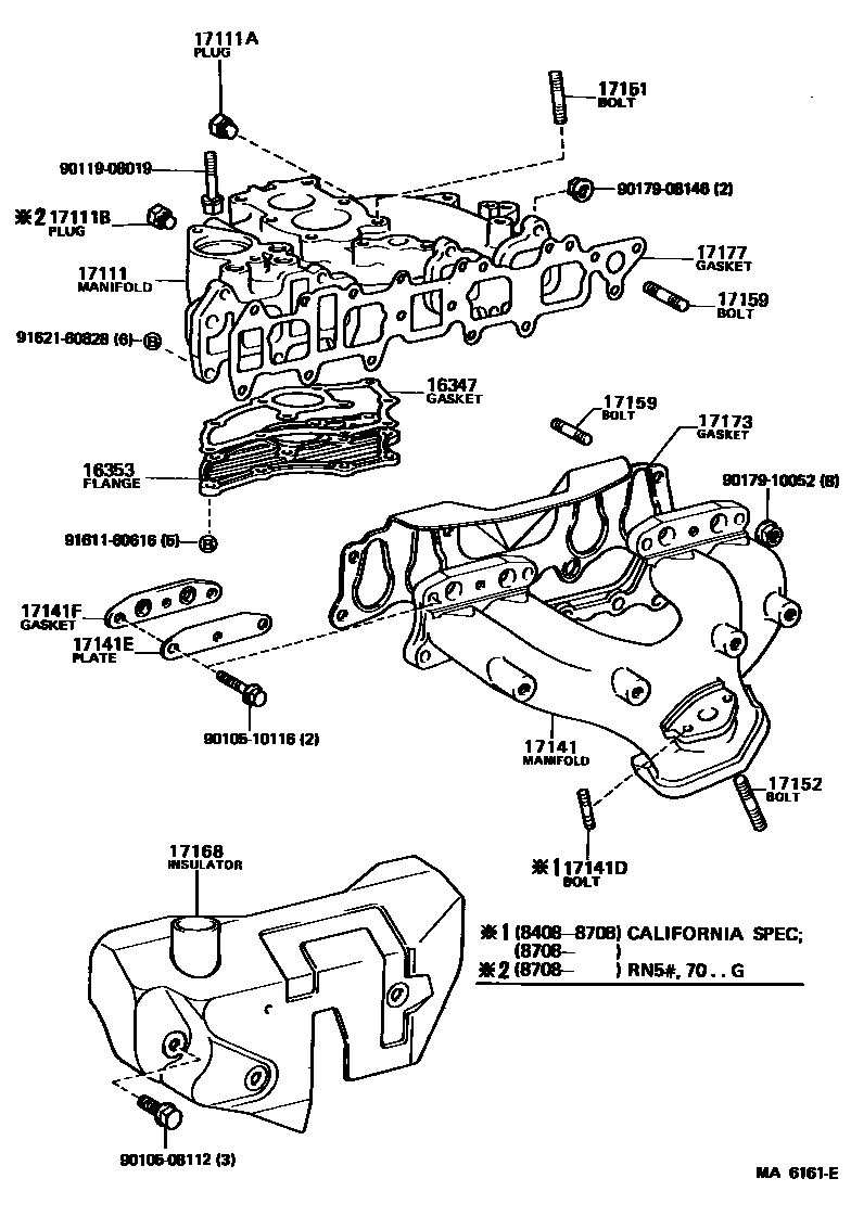 1701 — MANIFOLD