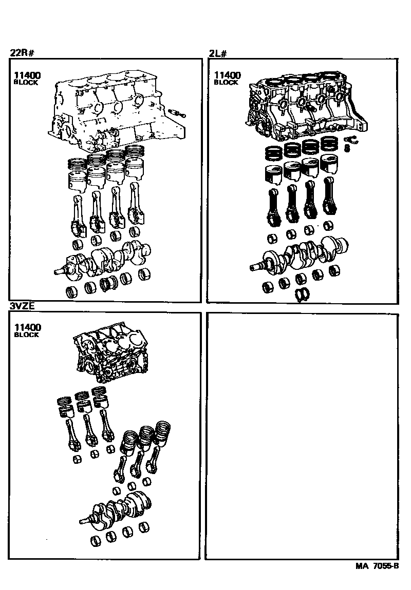 1102 — SHORT BLOCK ASSEMBLY