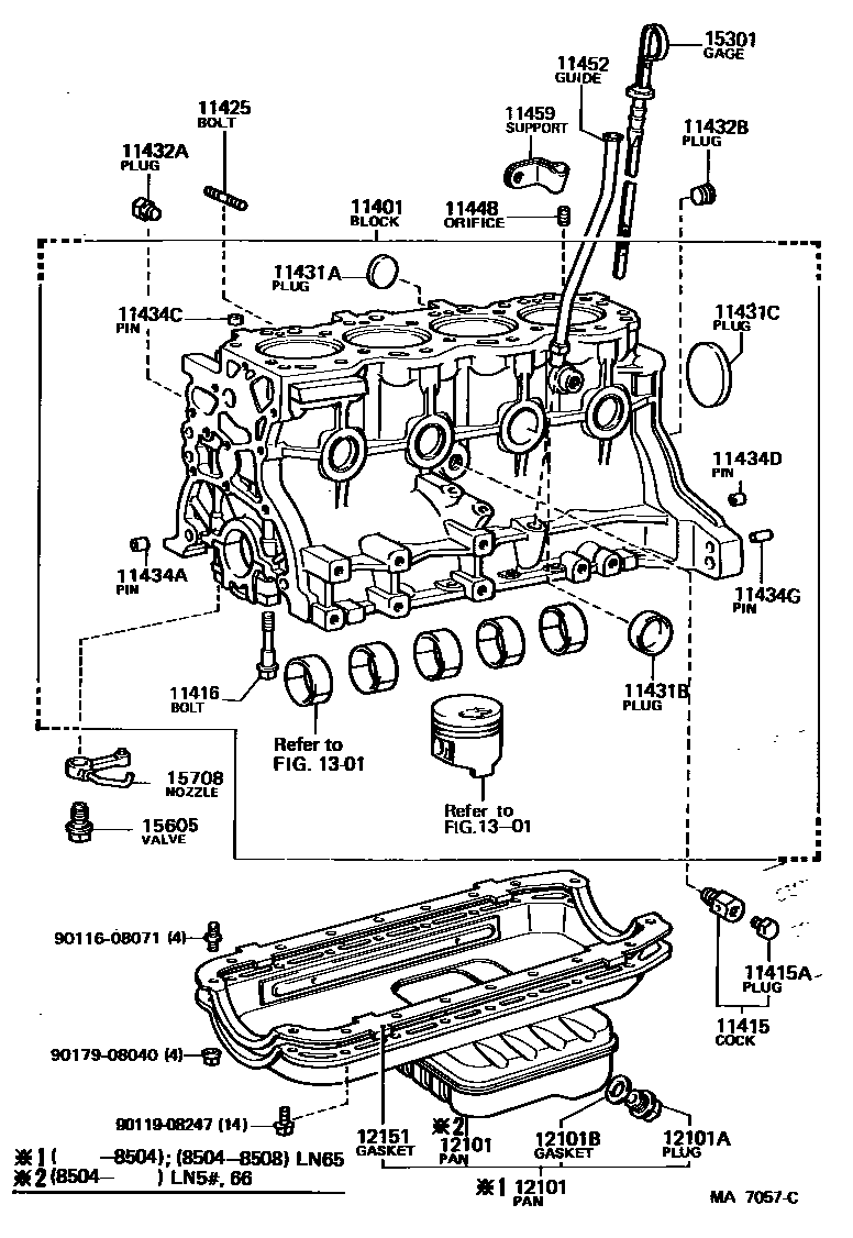 1105 — CYLINDER BLOCK